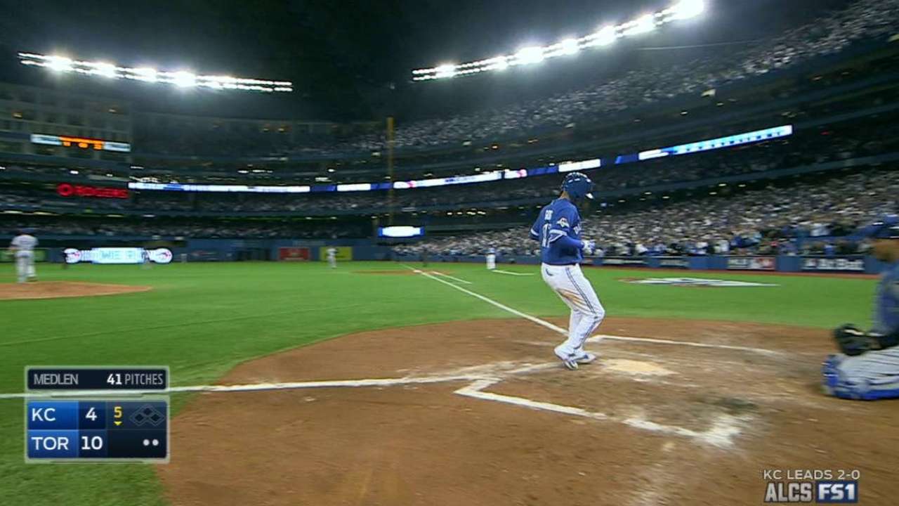 Goins' solo blast