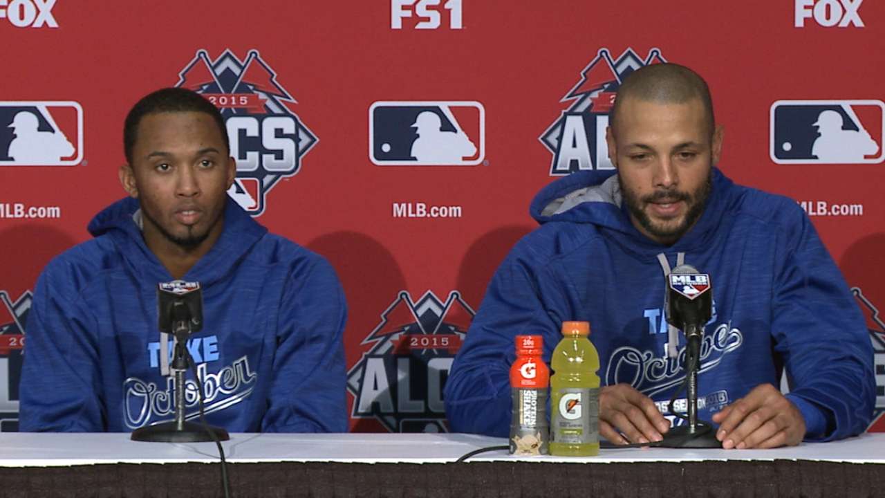 Escobar, Rios on the offense