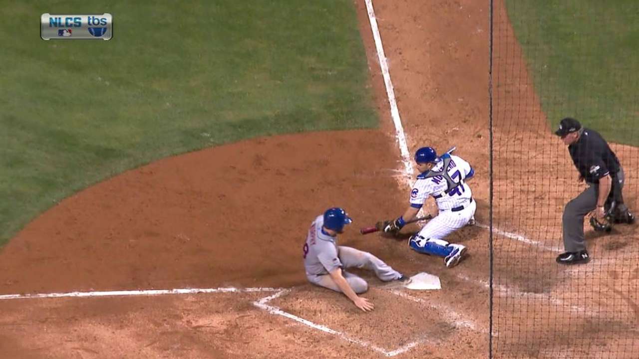 Murphy scores on Duda's grounder