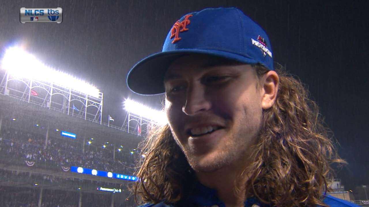 deGrom on battling in outing
