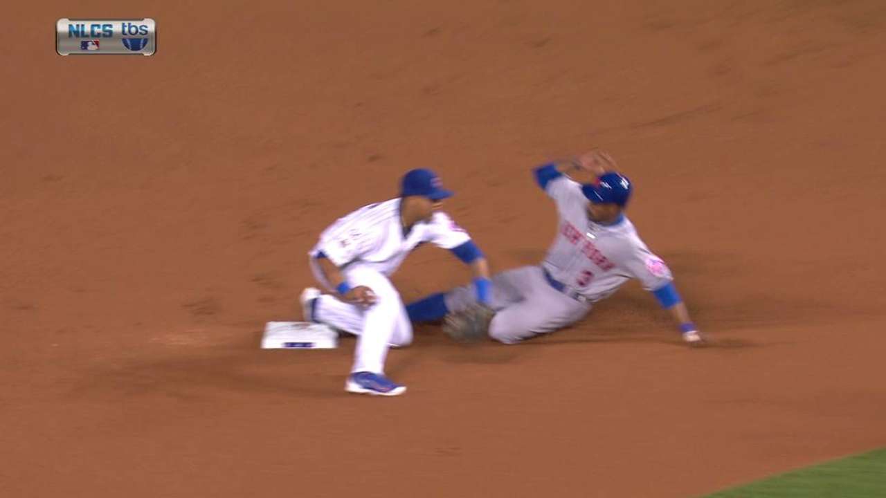 Grandy steals second