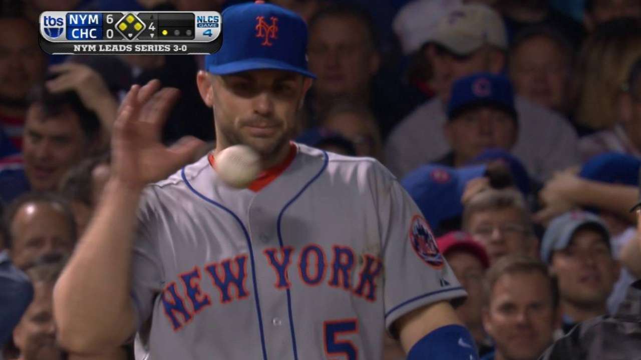 Wright leaps to snag liner