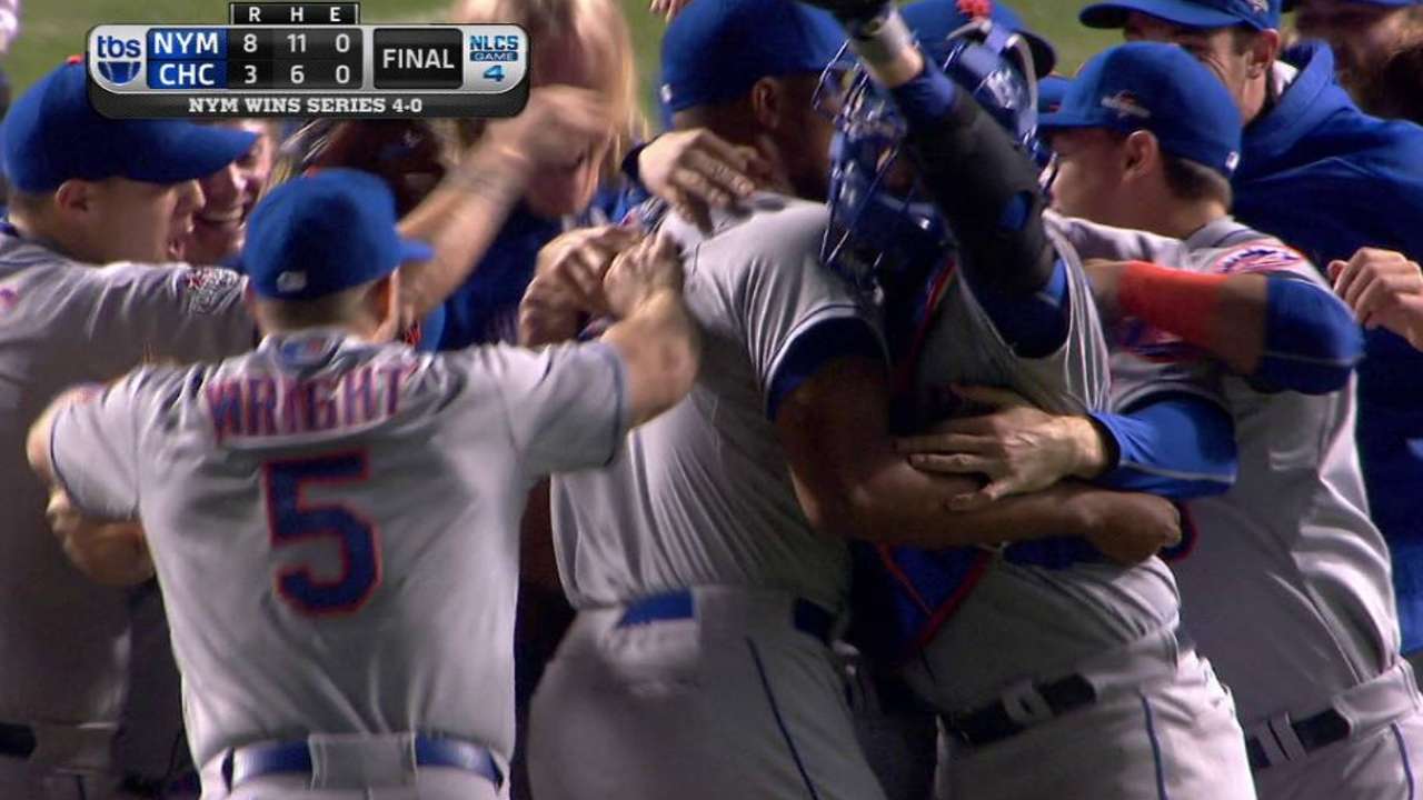 Mets win National League pennant