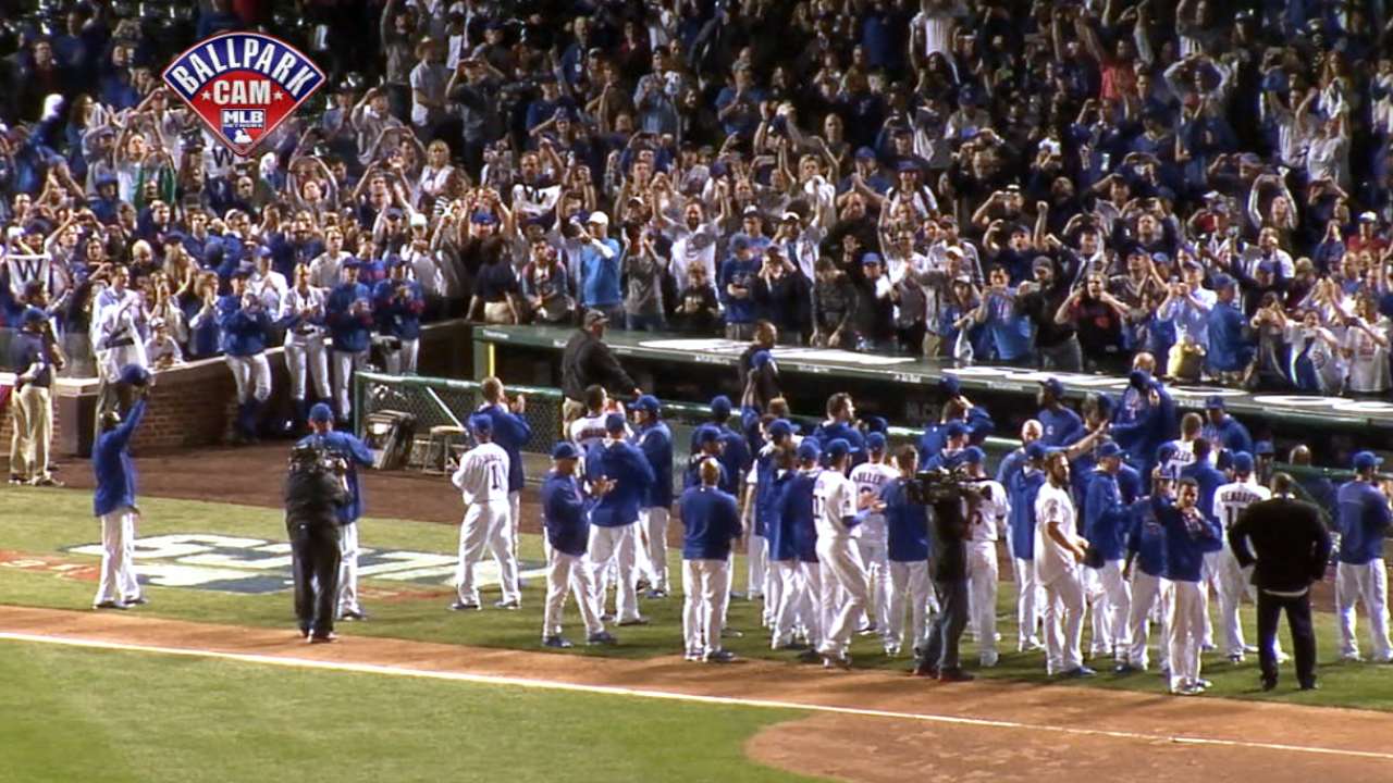 Cubs salute their fans