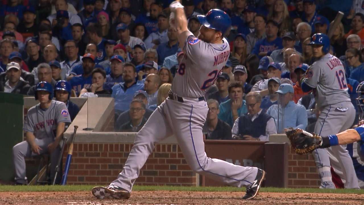 Murphy's four-hit game