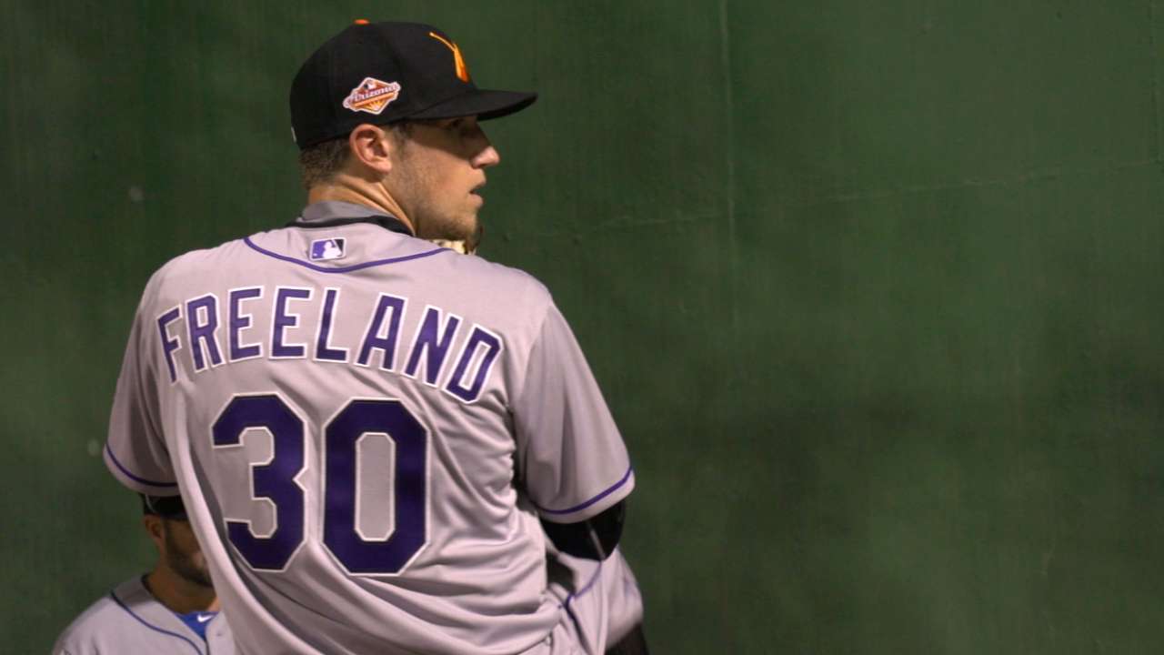 Rockies in AFL: Freeland grateful for extra work