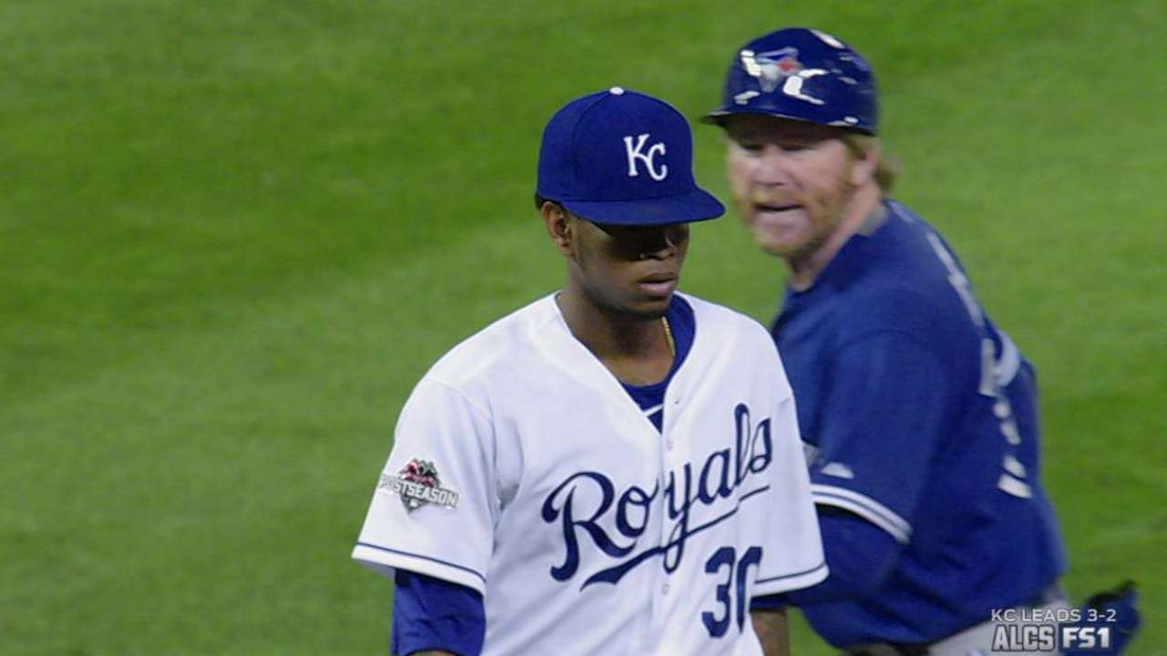 Ventura, Leiper exchange words