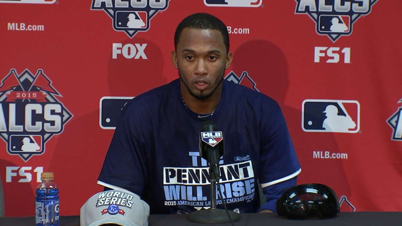 Escobar on winning ALCS MVP
