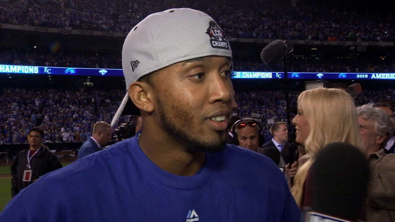 Escobar excited after ALCS win