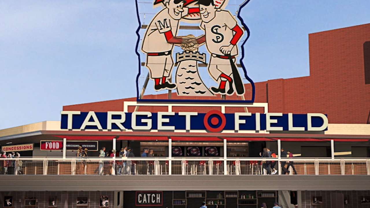 Target Field to undergo center-field enhancement