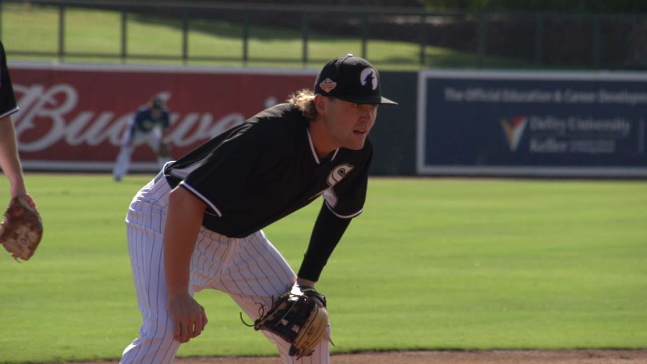 White Sox in AFL: Michalczewski puts time to good use