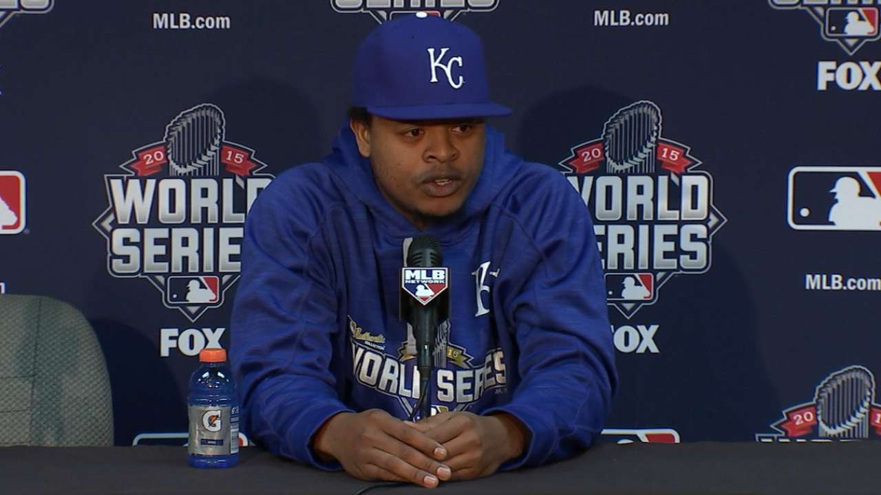 Volquez on pitching WS Game 1