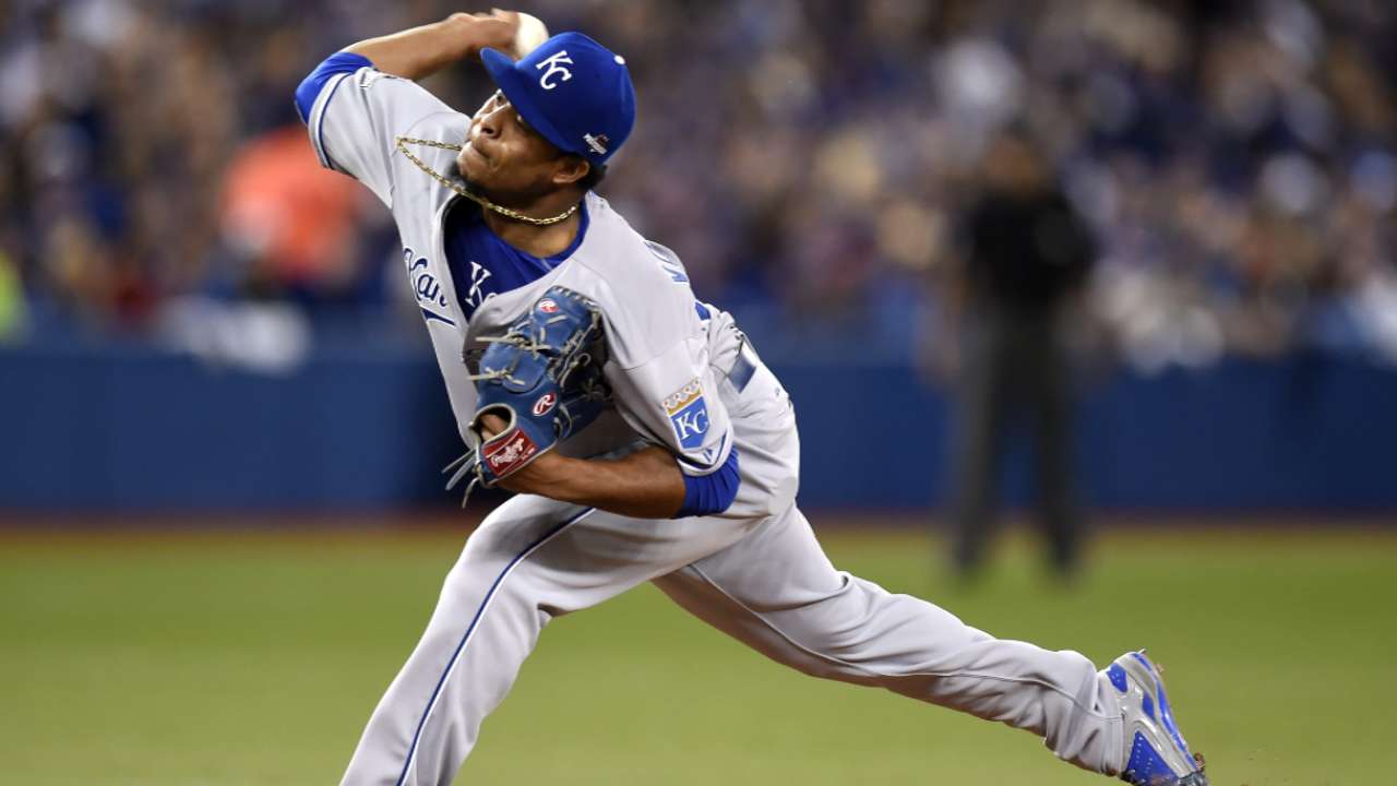 Volquez relaxed as ever heading into Game 1