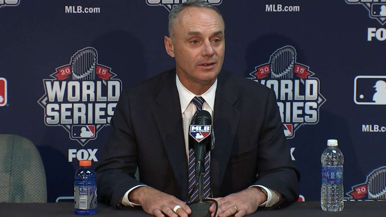 Manfred addresses player safety