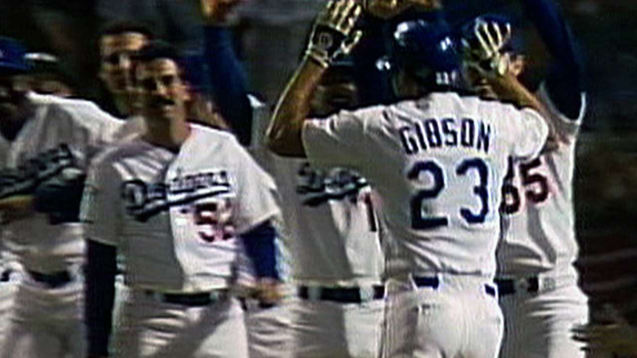 Gibson's pinch-hit HR