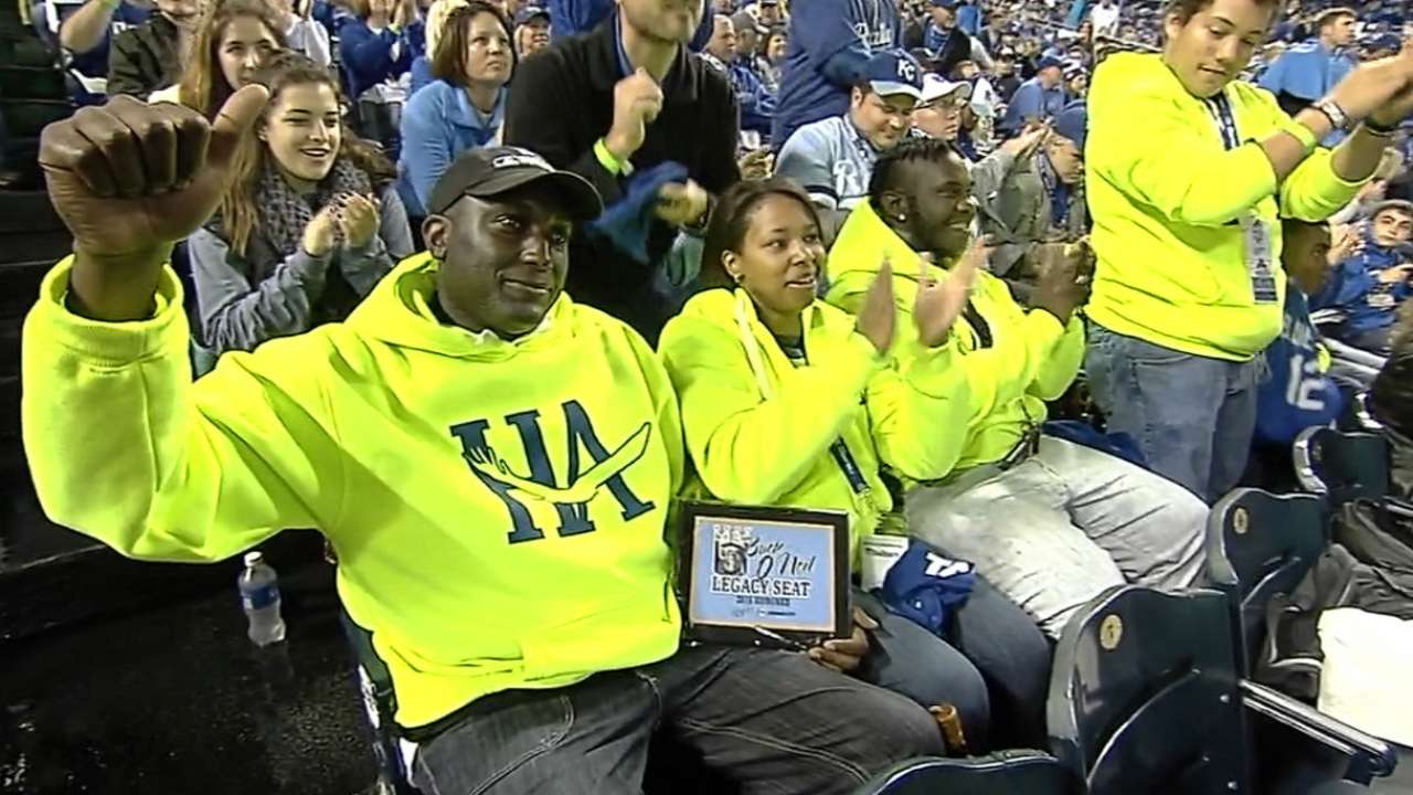 Royals honor youth-mentor program founder