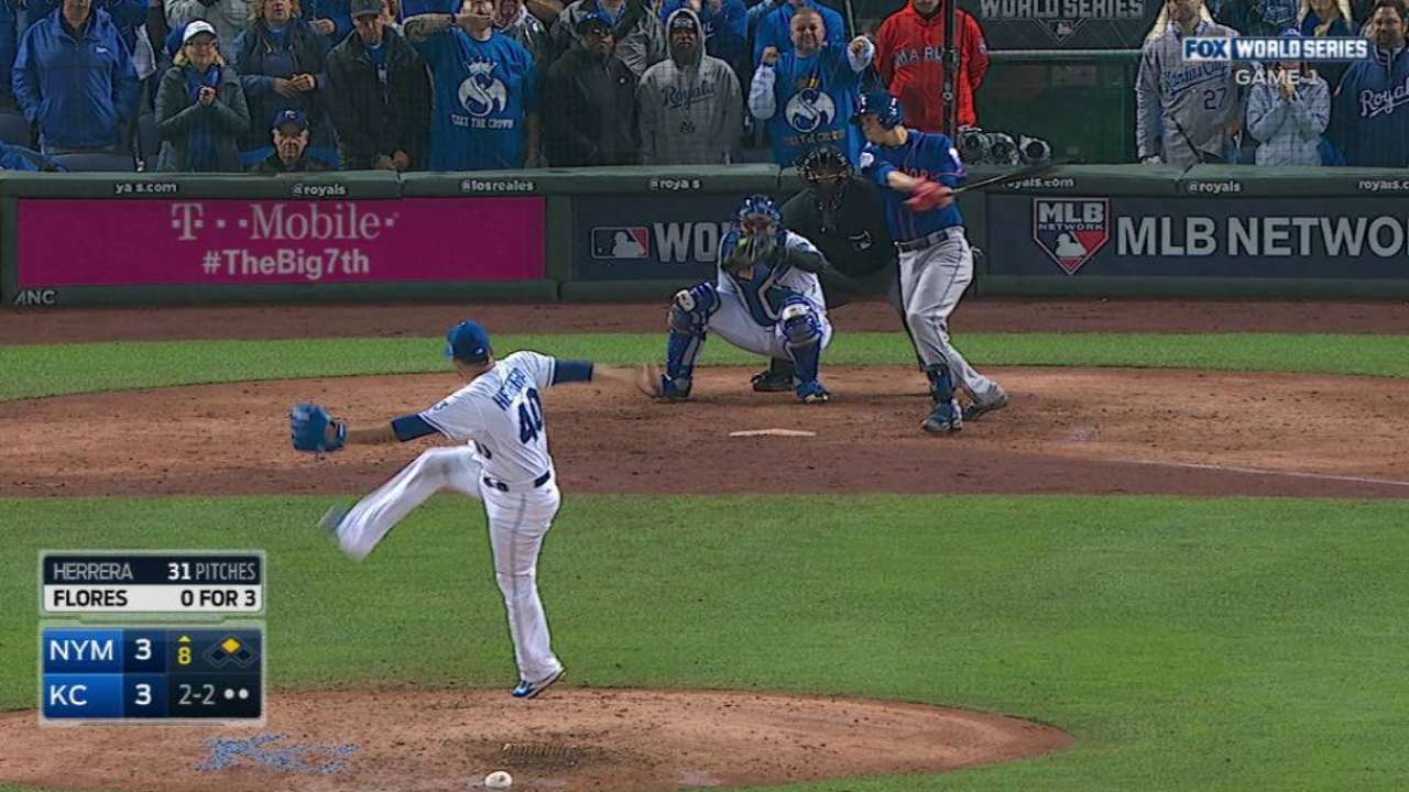 Mets take lead on error in 8th