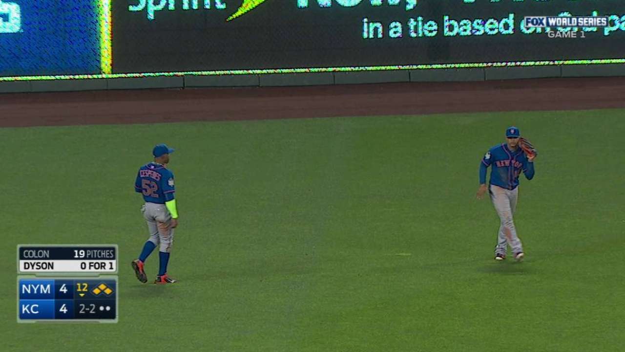 Colon gets big out in the 12th