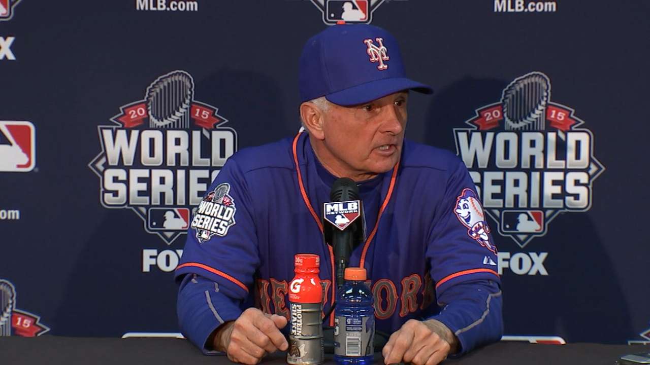Collins on Mets' Game 1 loss