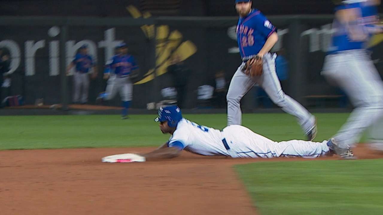 Statcast: Cain's wheels produce another crucial run