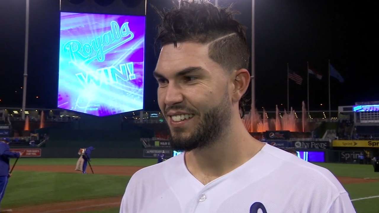 Hosmer on WS Game 1 win