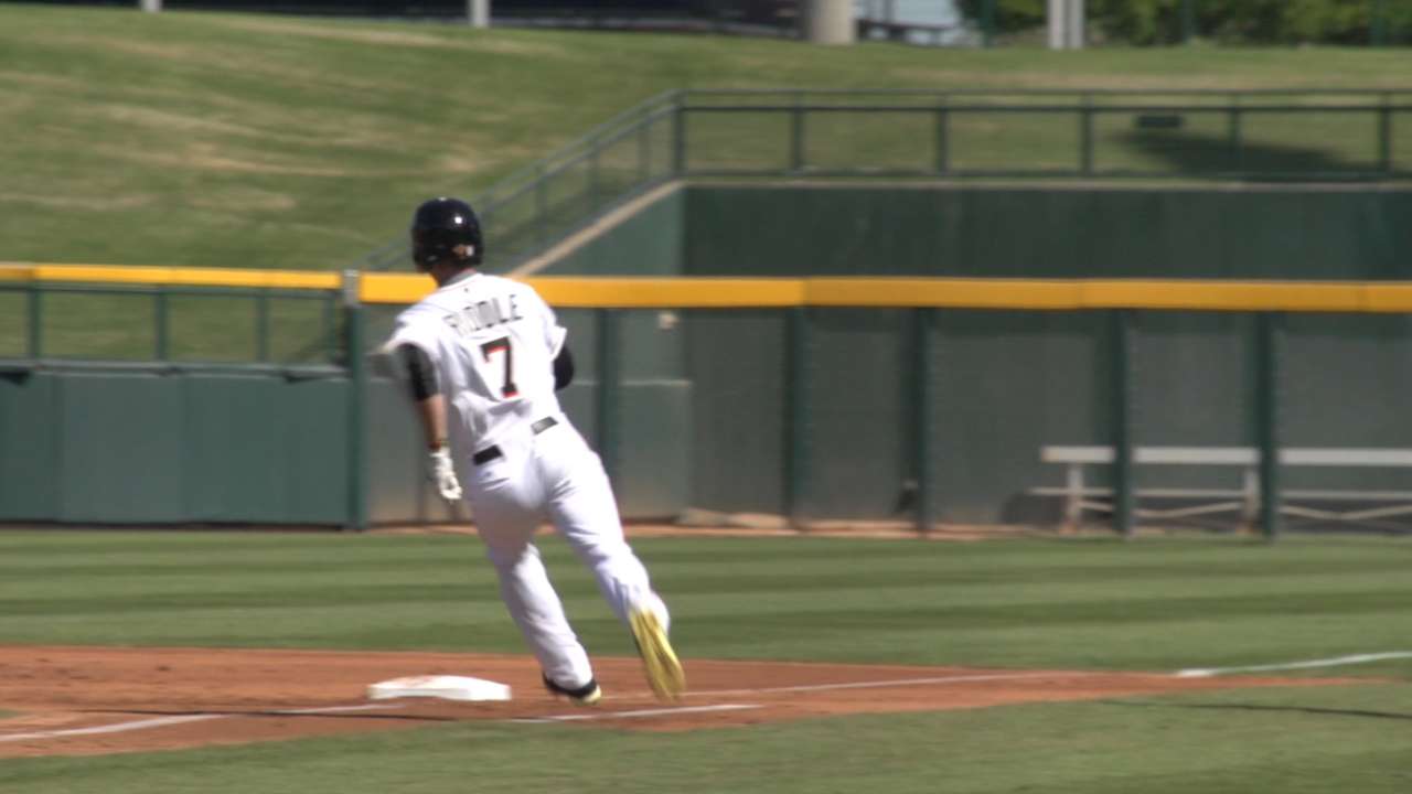 Marlins in the AFL: Riddle thriving at shortstop