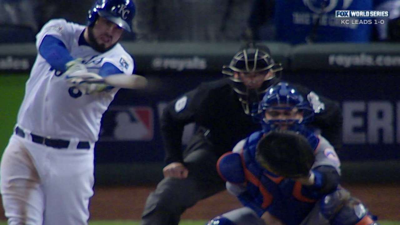 Moustakas' RBI single
