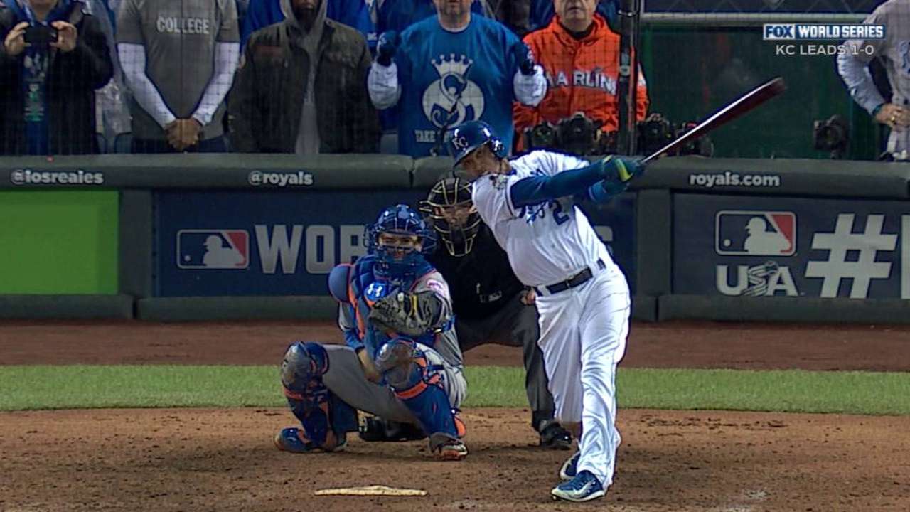 Alcides Escobar es nervio motor del ataque de los Reales