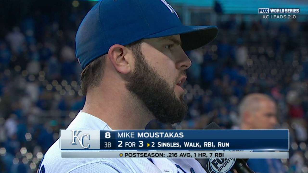 Royals' contact approach prevailing over Mets