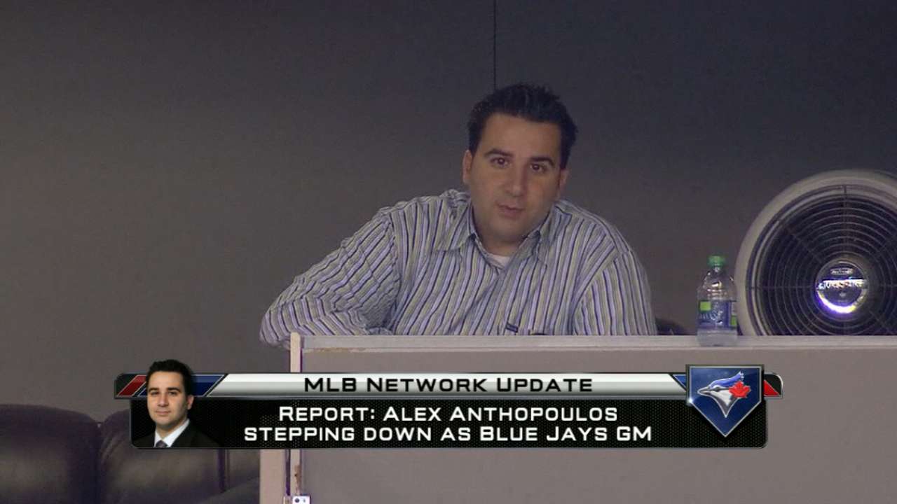 Anthopoulos steps down as GM