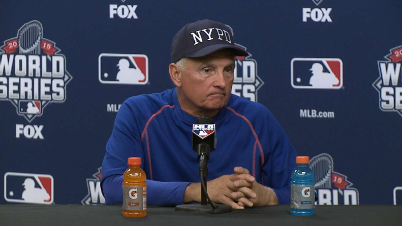 Oct. 29 Terry Collins workout day interview