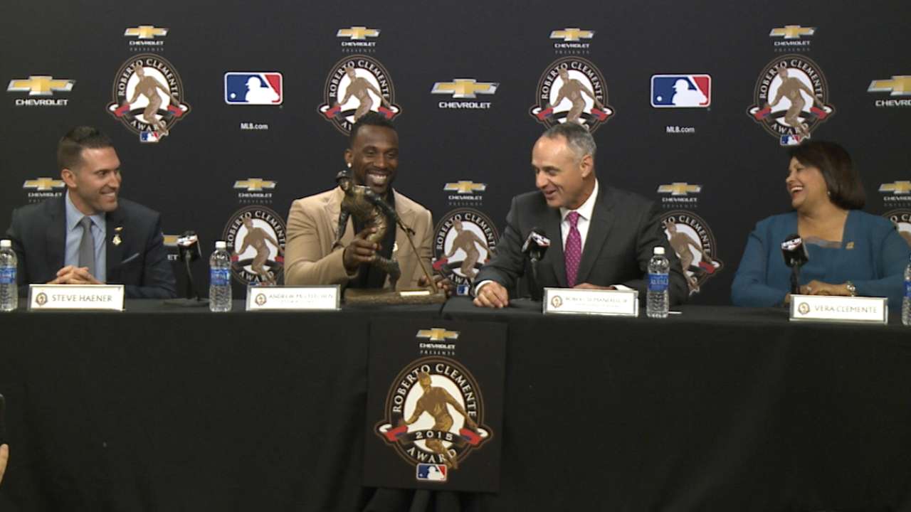 2015 Clemente Award announced