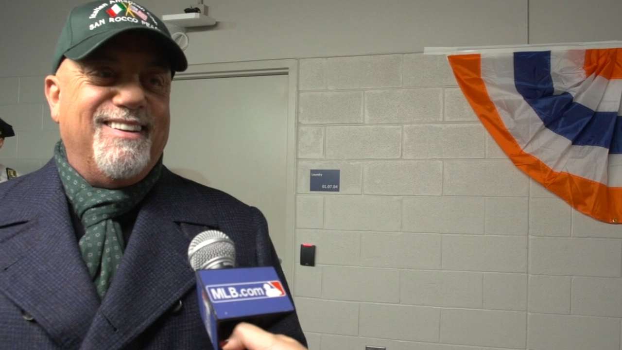 Uptown boy: Joel relishes return to NY Series stage