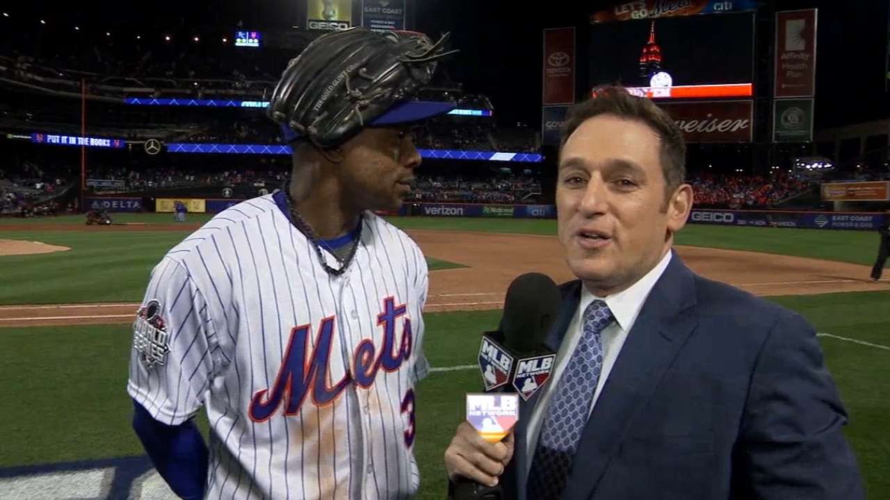 Granderson on homer, Game 3 win