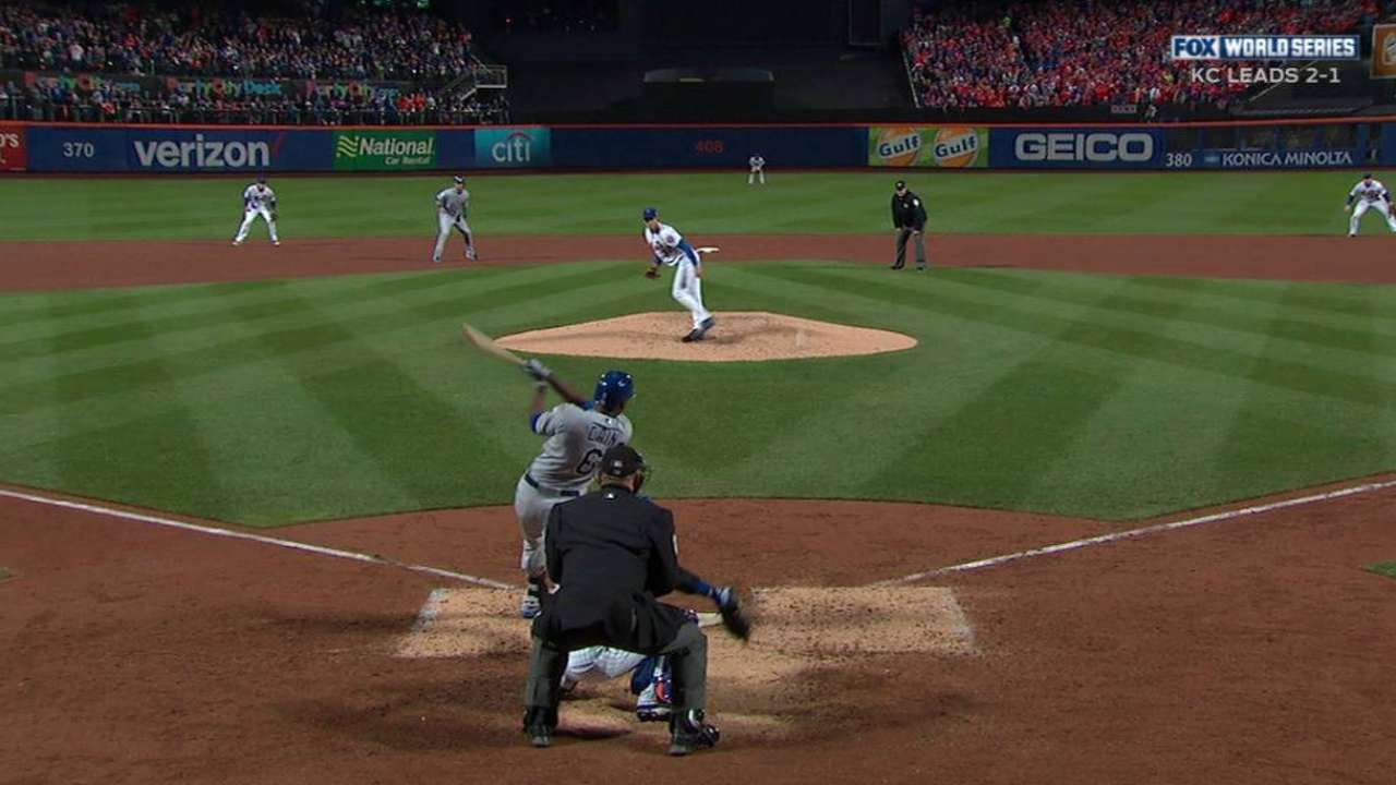 Cain's RBI single
