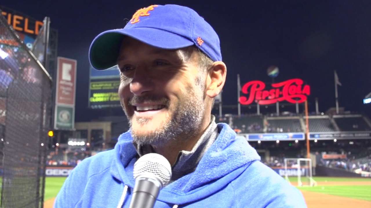 Tim McGraw on being a Mets fan