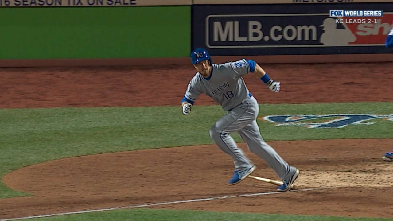 Zobrist ties record for doubles