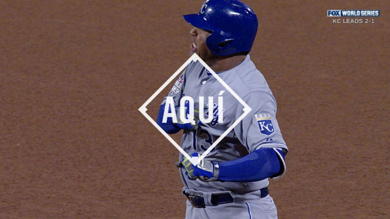 Salvador Pérez demuestra su liderazgo con el apoyo de Ned Yost