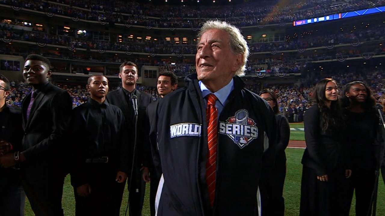 Singer Bennett, champion Mets ring in Game 5