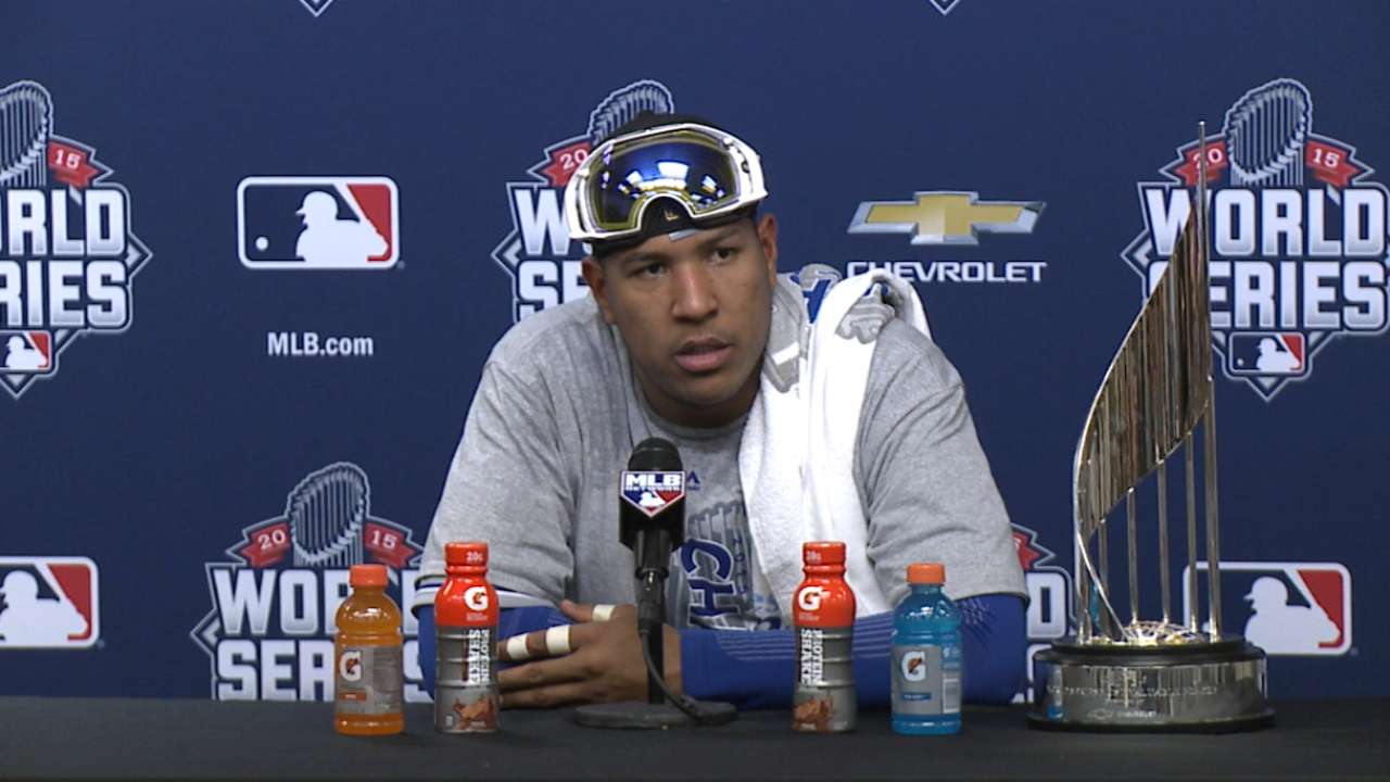 Salvador Perez wins World Series MVP Award