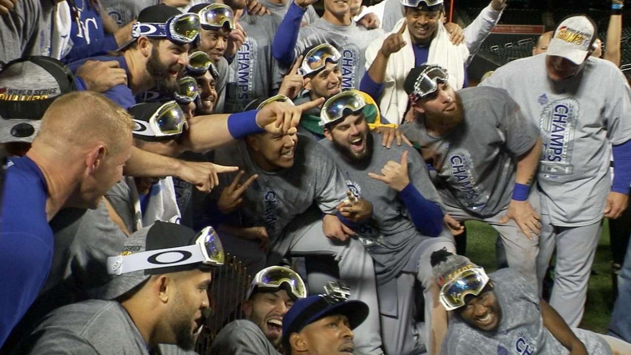 Royals win the 2015 World Series