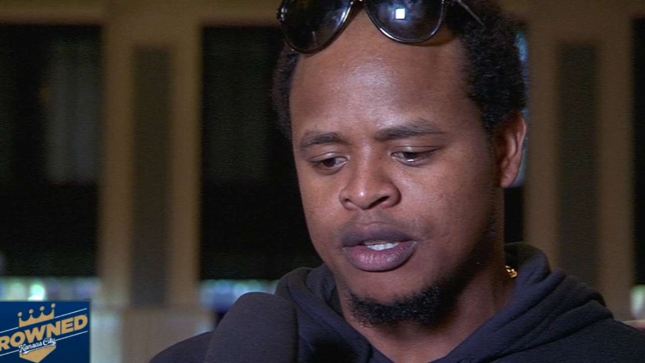 Volquez on emotional WS
