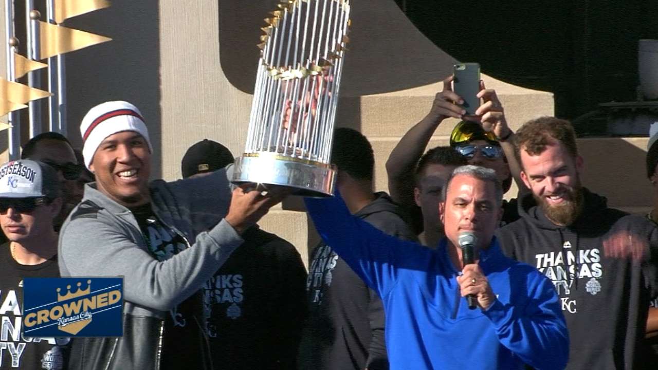 GM Moore thanks the fans