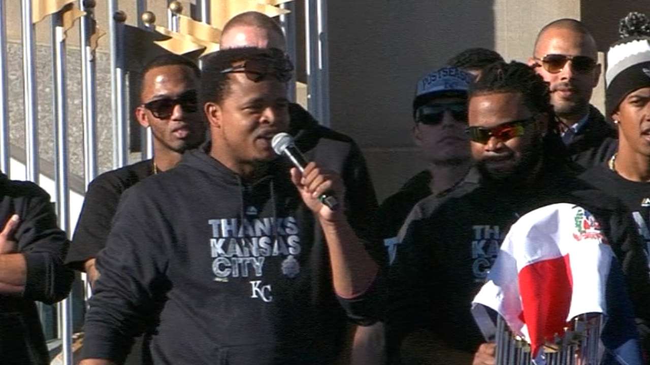 Volquez out to honor father with another title