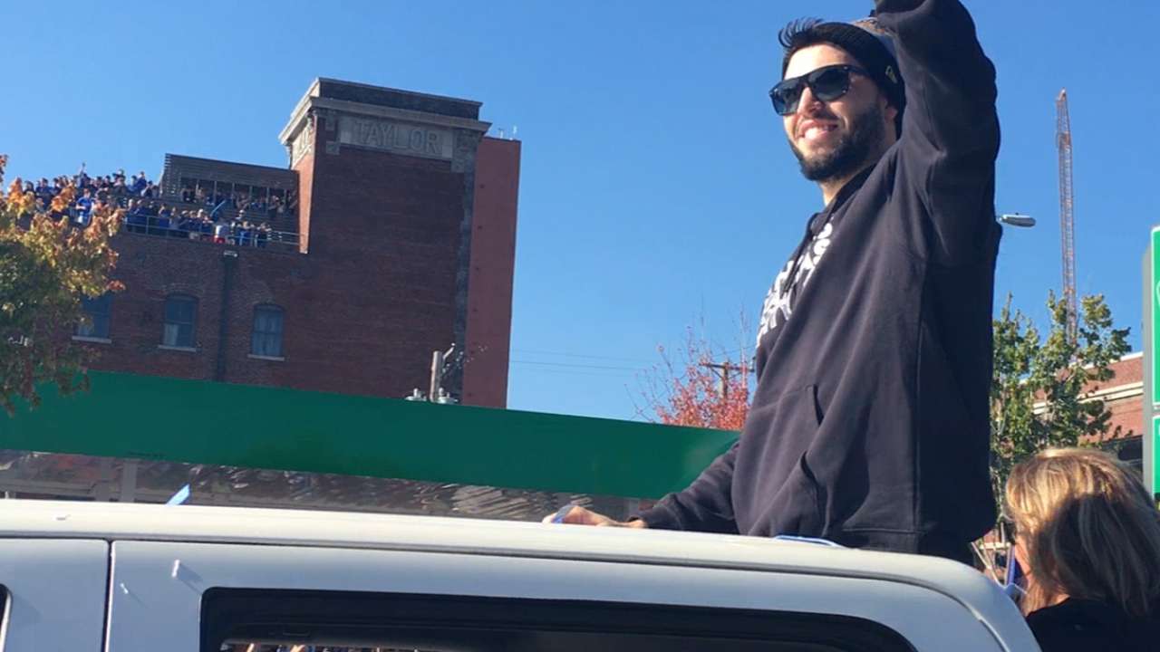Hosmer on jubilation of WS win