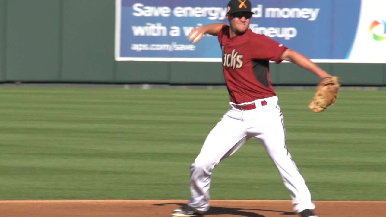 Reinheimer continuing evolution in Fall League