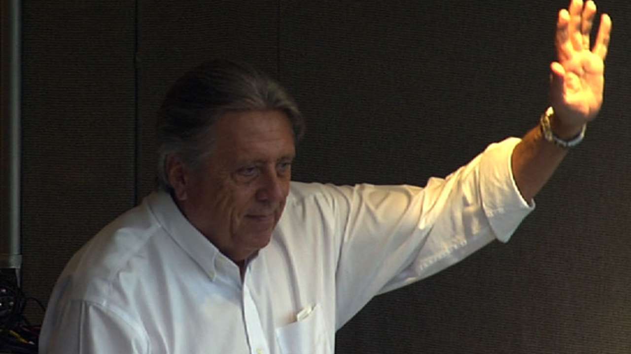 Dodgers honor Rick Monday