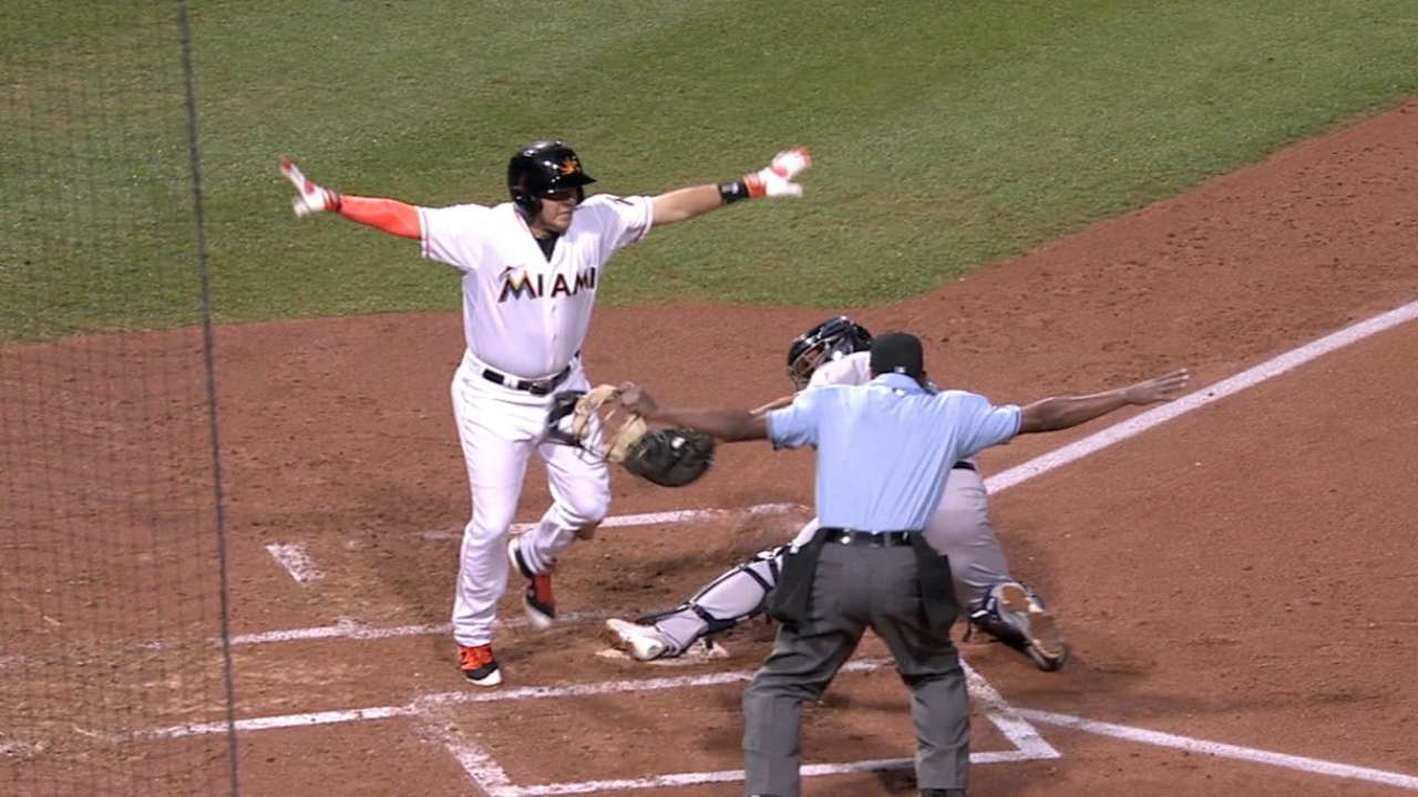 Dean's inside the park homer