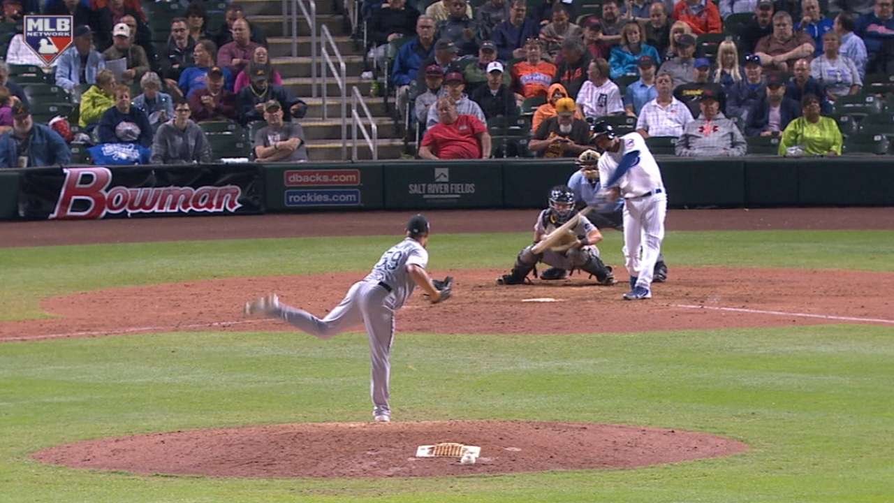 Candelario's RBI double