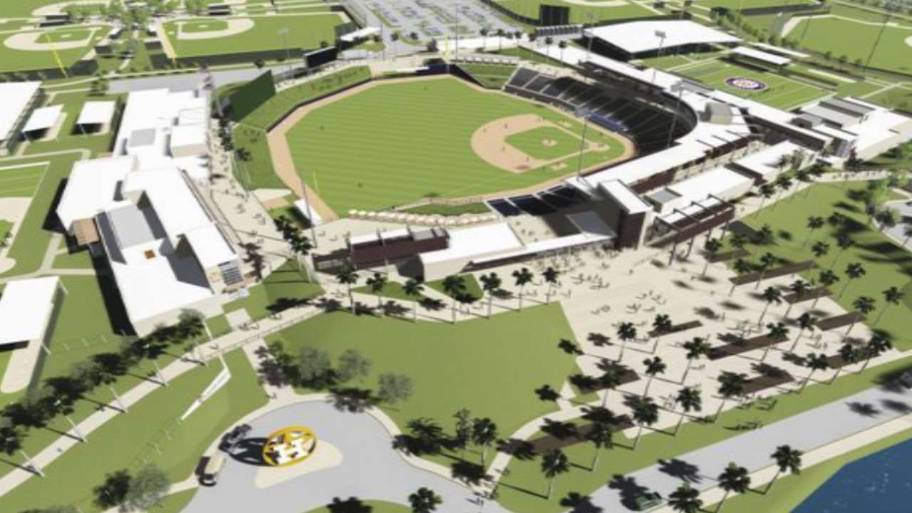 Ladson on new spring facility
